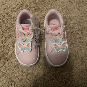 Puma Toddler' Pink Butterfly Sneakers